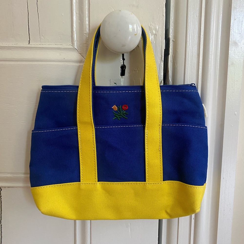 Aime Leon Dore mini crest tote bag